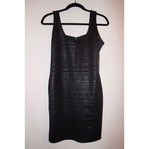 Material Girl Black Bodycon Dress
